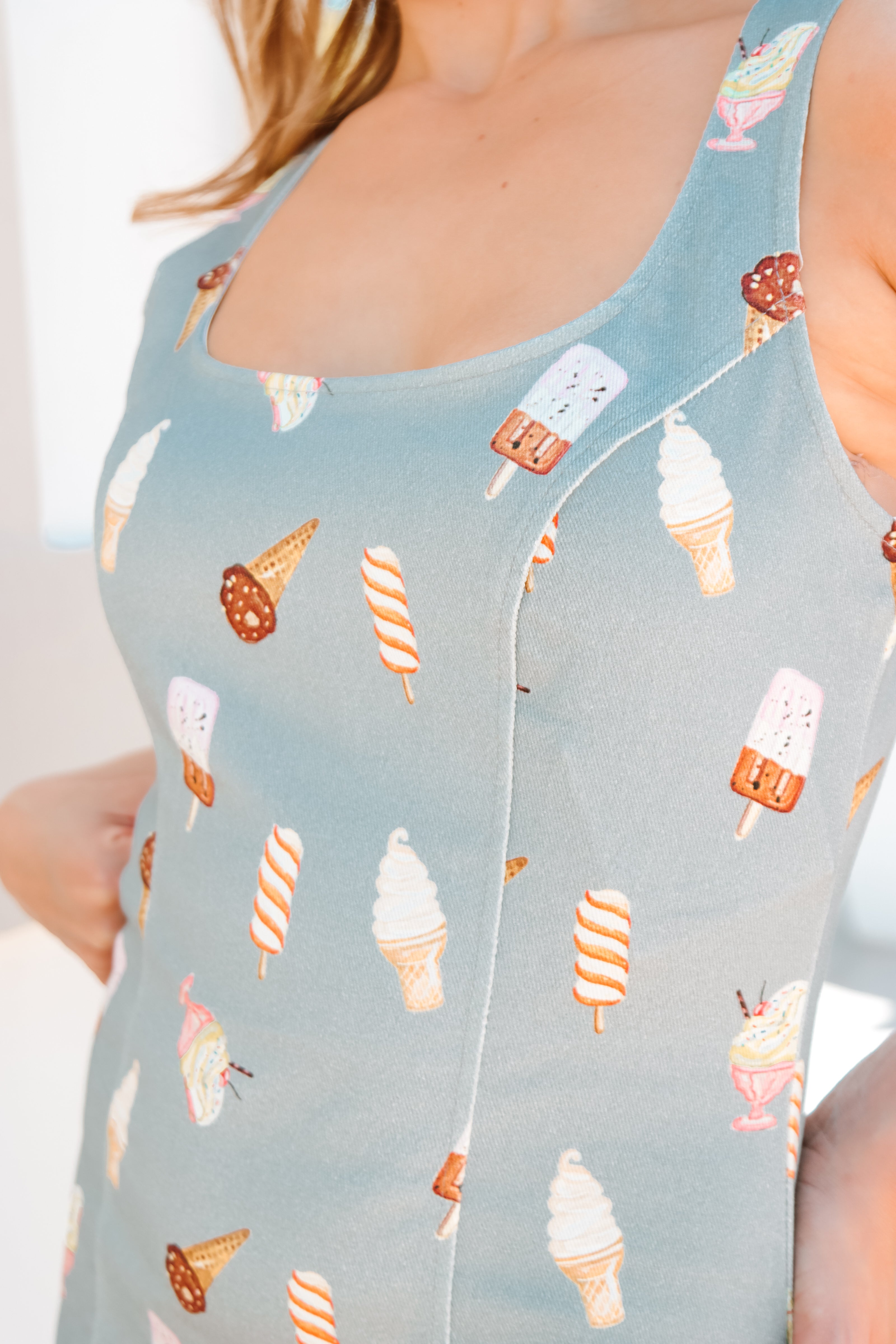 white christmas dresses Banned Ice Cream Heart Back Dress main image 0