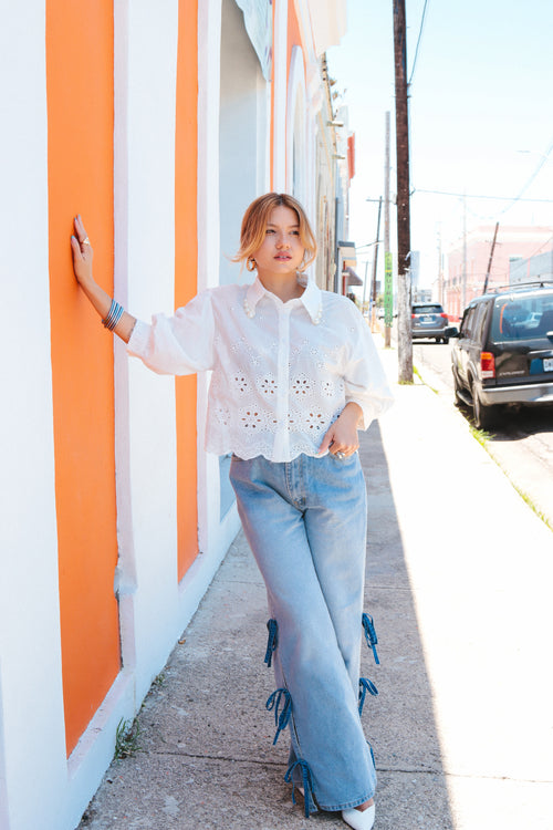 SUEÑO TURQUESA DENIM JEAMS
