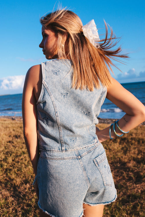 COCO CHIC VEST AND WRAP SKIRT