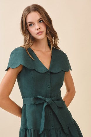 HUNTER GREEN DRESS